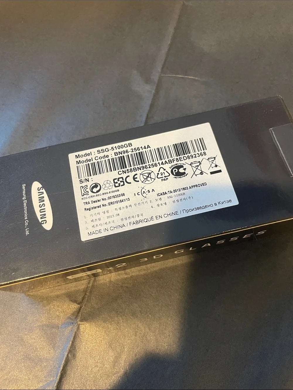 Samsung pair 3d